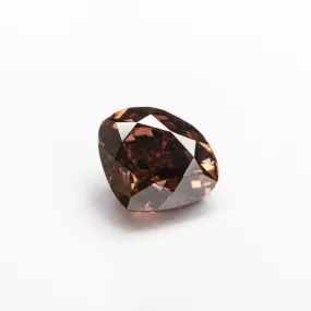 1.00ct 5.37x6.56x3.93mm GIA VS2 Fancy Deep Pink-Brown Heart Brilliant  24116-01