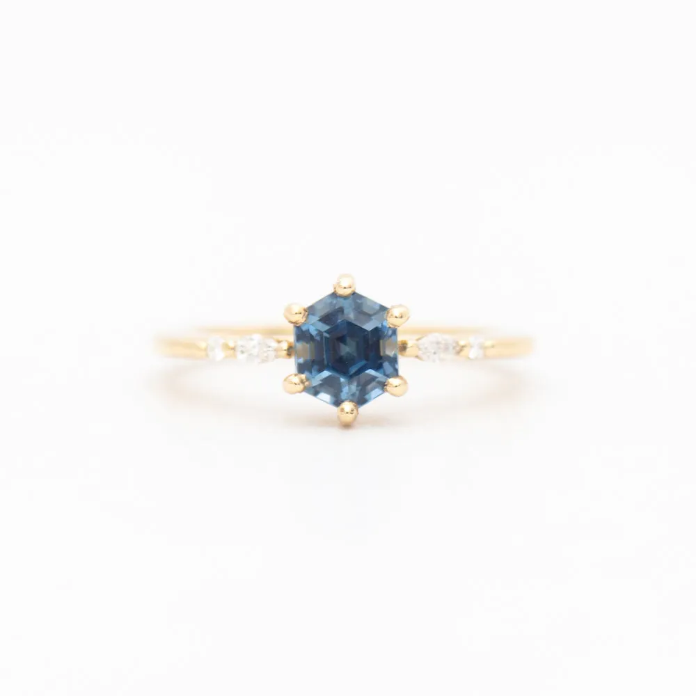 1.21 ct Blue Sapphire Astra Ring