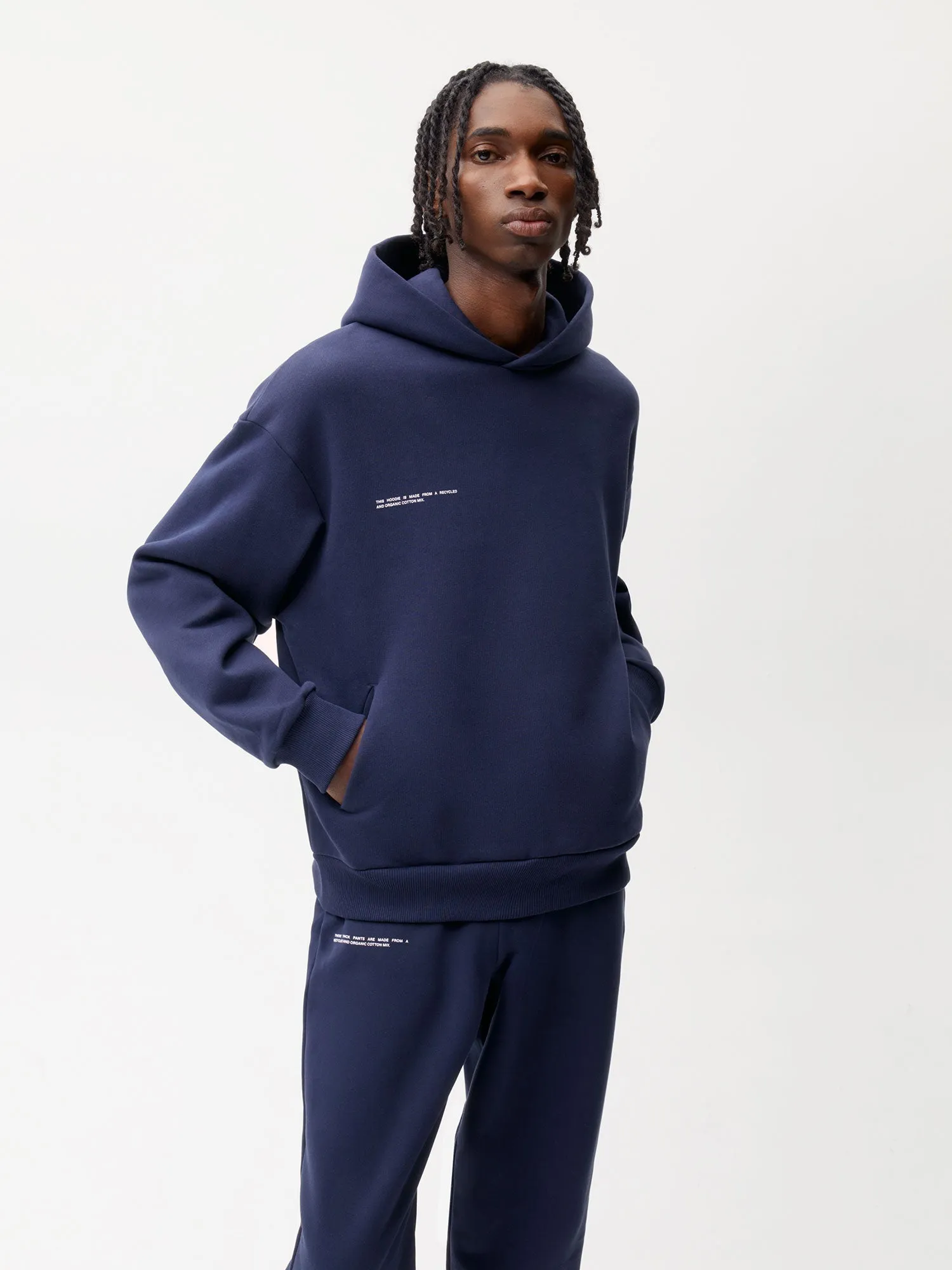 365 Heavyweight Hoodie—navy blue