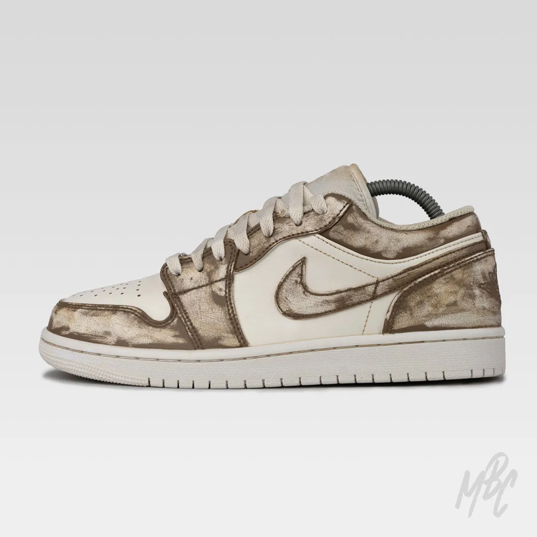 Aged Washed Out Colourway - Jordan 1 Low Custom