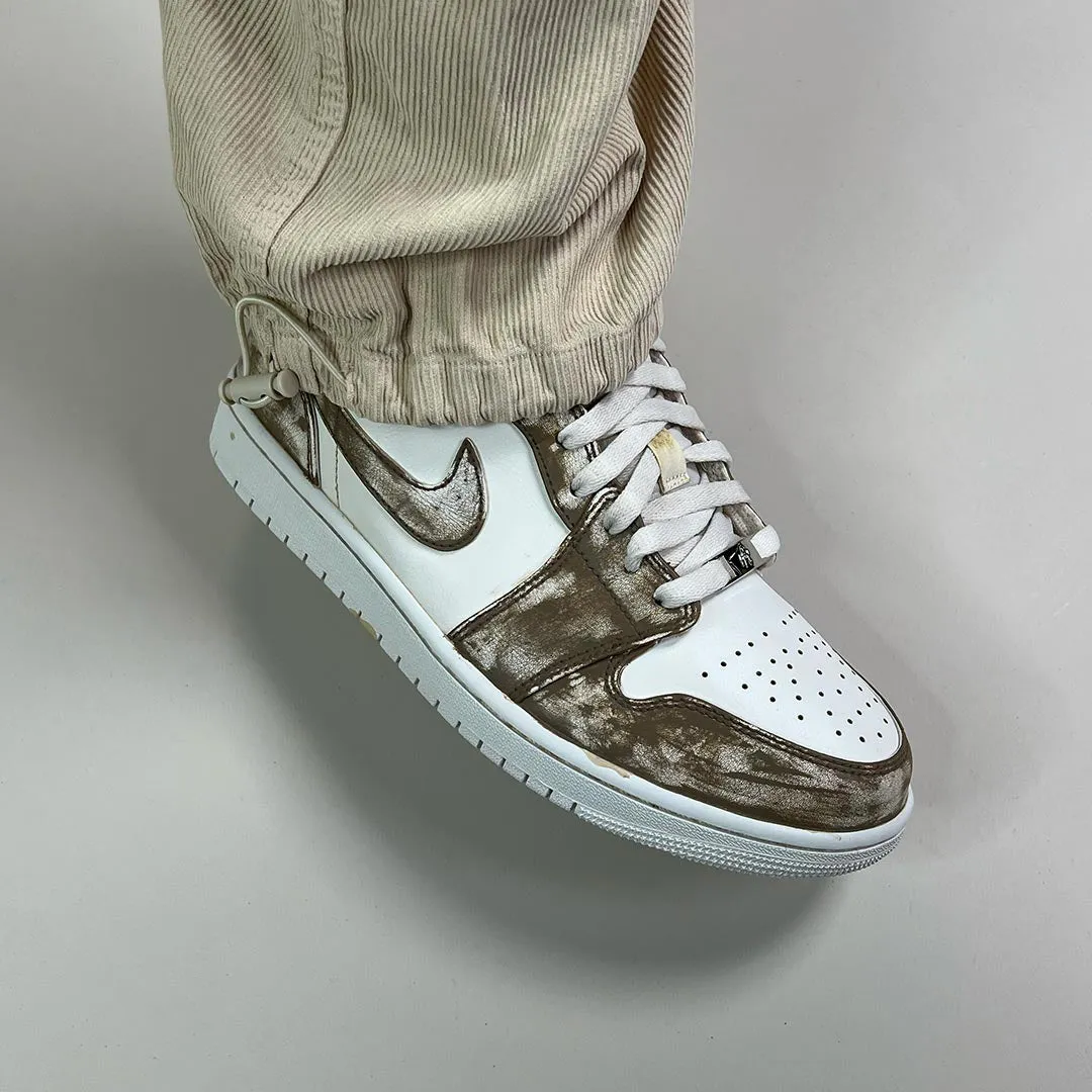 Aged Washed Out Colourway - Jordan 1 Low Custom