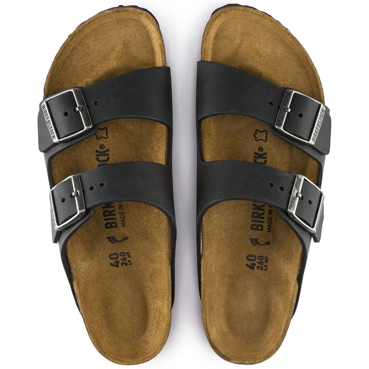 Birkenstock Arizona NU Oiled Black Men