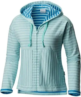 Columbia WomeVoyager Women's Windwear Stretch Hooded Rain Jacketn's Full Zip Jacket