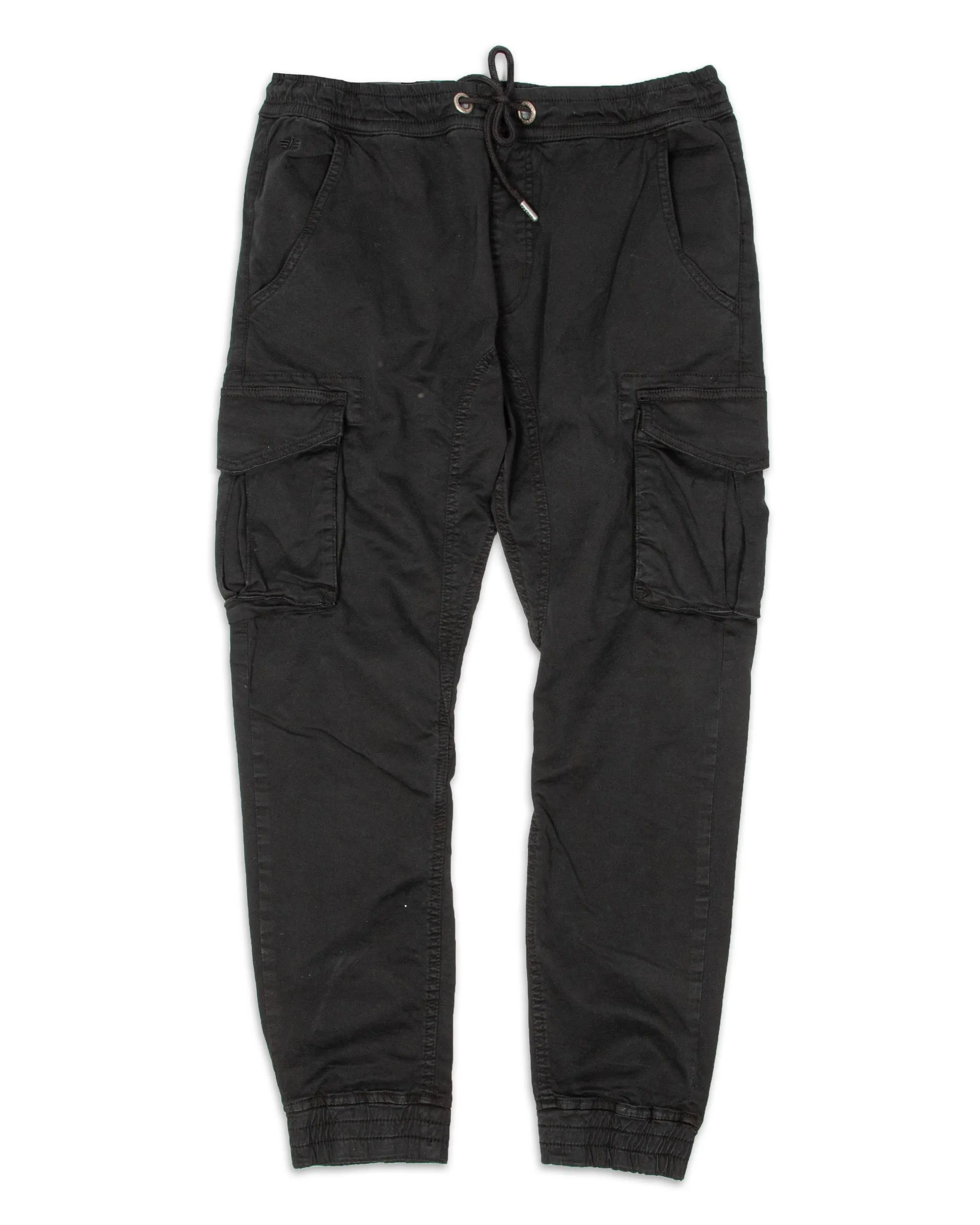 Cotton Twill Jogger Nero 116202-03