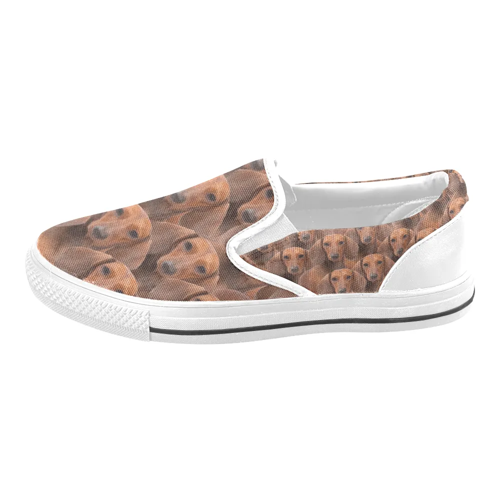 Dachshund Slip On Shoes