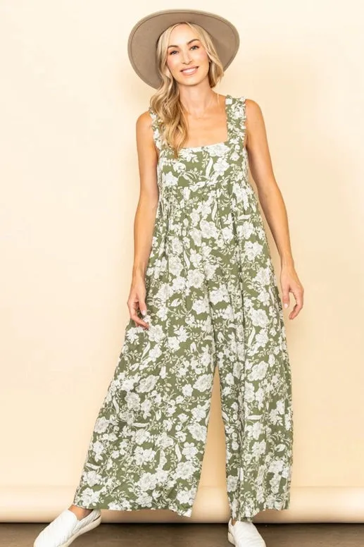 Ellie Wide Leg Comfy Jumpsuit