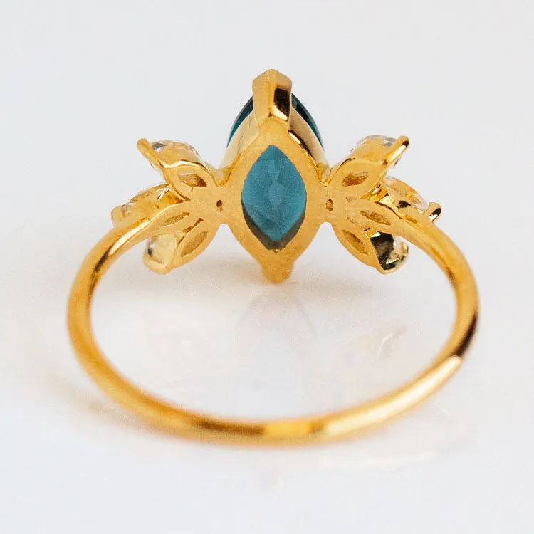 Gemstone Firefly Ring