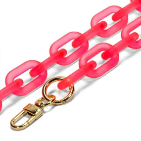 Icy Phone Chain Neon Pink