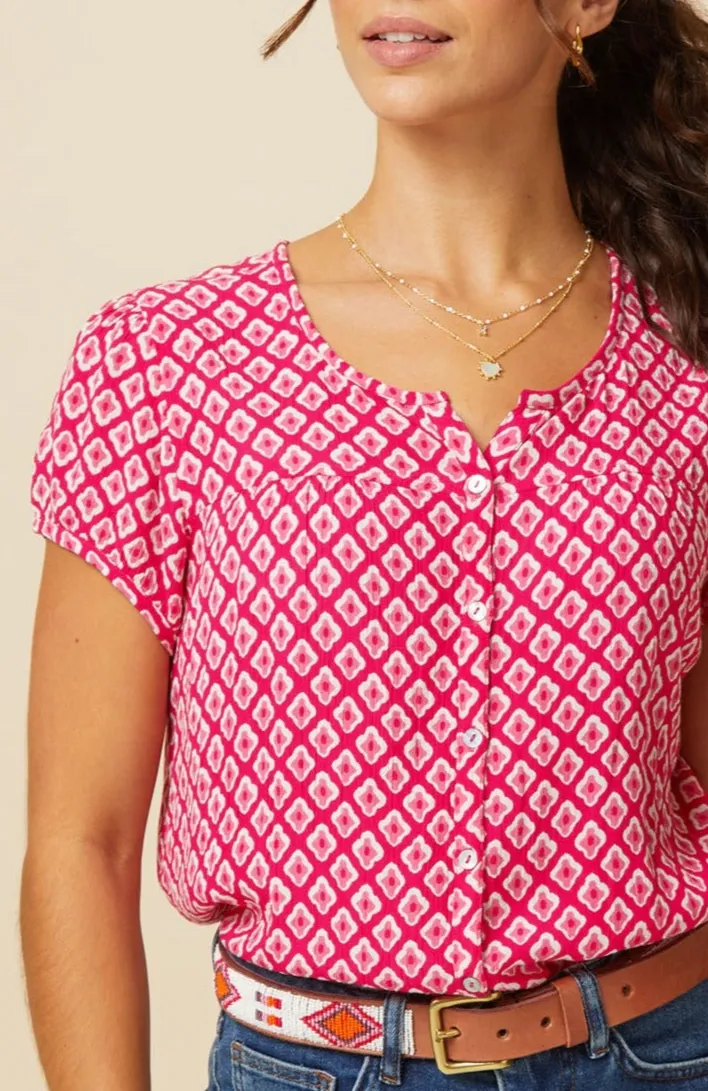 Lisbon Shirt | Cerise/Pink