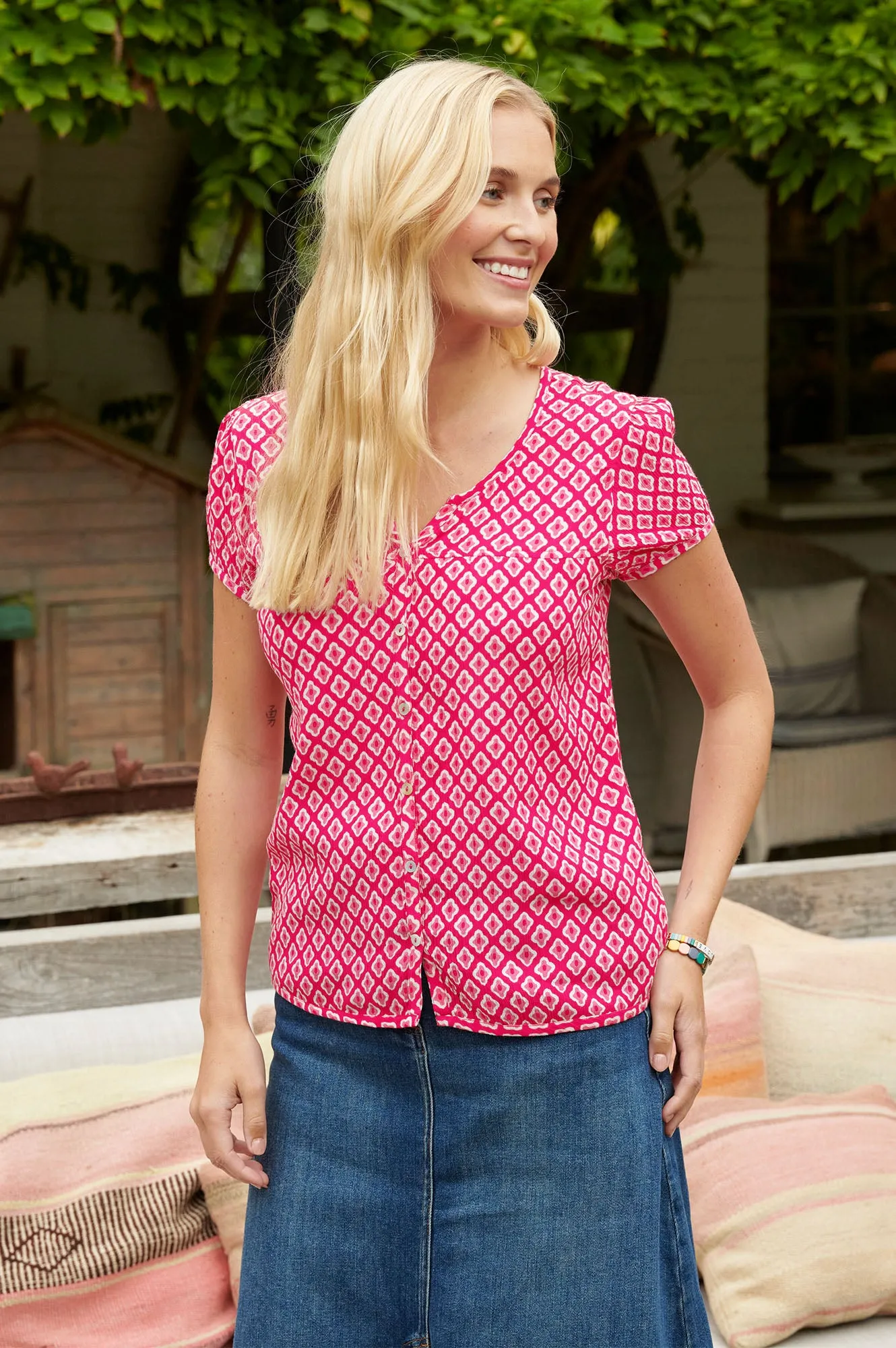 Lisbon Shirt | Cerise/Pink