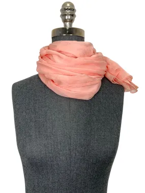 LORO PIANA Sheer Silk Oblong Scarf