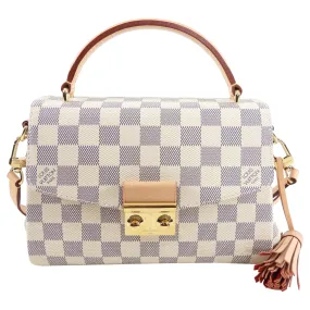 Louis Vuitton Damier Azur Croisette Crossbody Bag