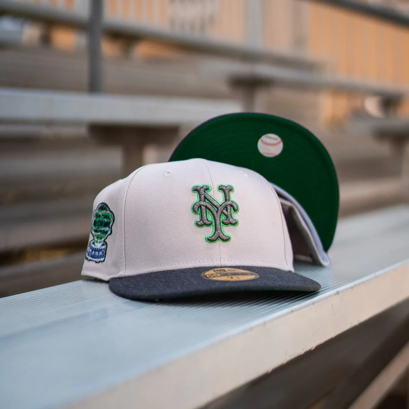 New Era New York Mets 1964 ASG Kelly Green UV (Stone/Wool Grey)