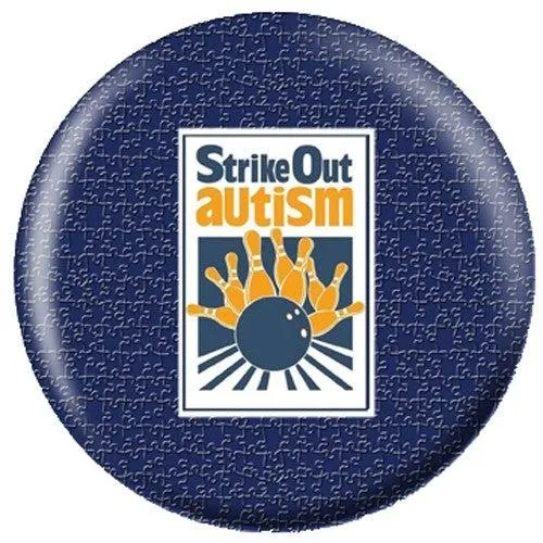 OnTheBallBowling Strike Out Autism Bowling Ball