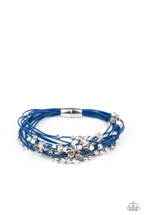 Paparazzi Star-Studded Affair - Blue Bracelet