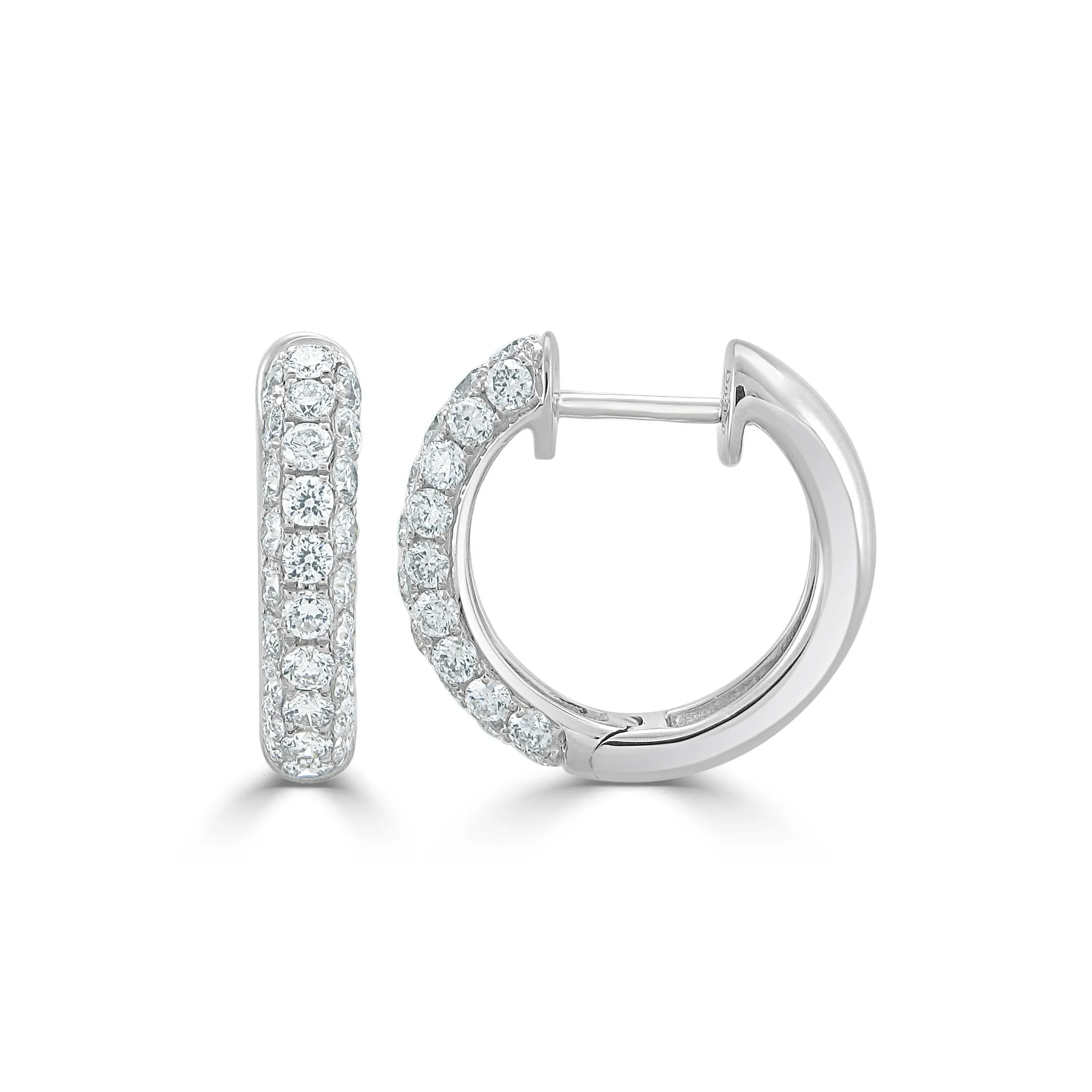 Pavé Diamond Earrings