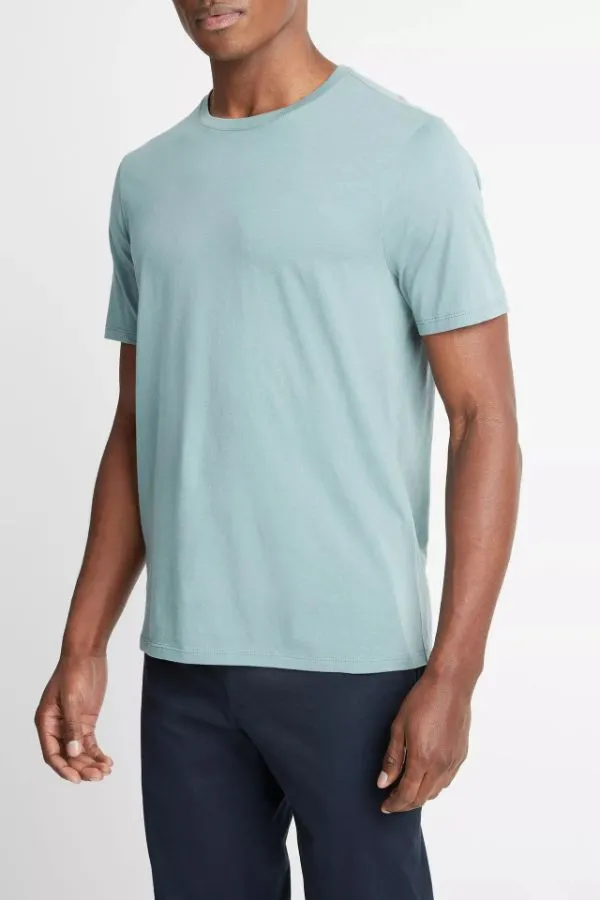 Pima Cotton Crew Neck T-Shirt