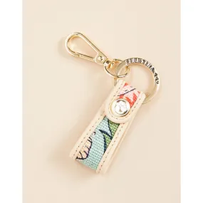 Spartina Keychain - Hamilton Floral Block