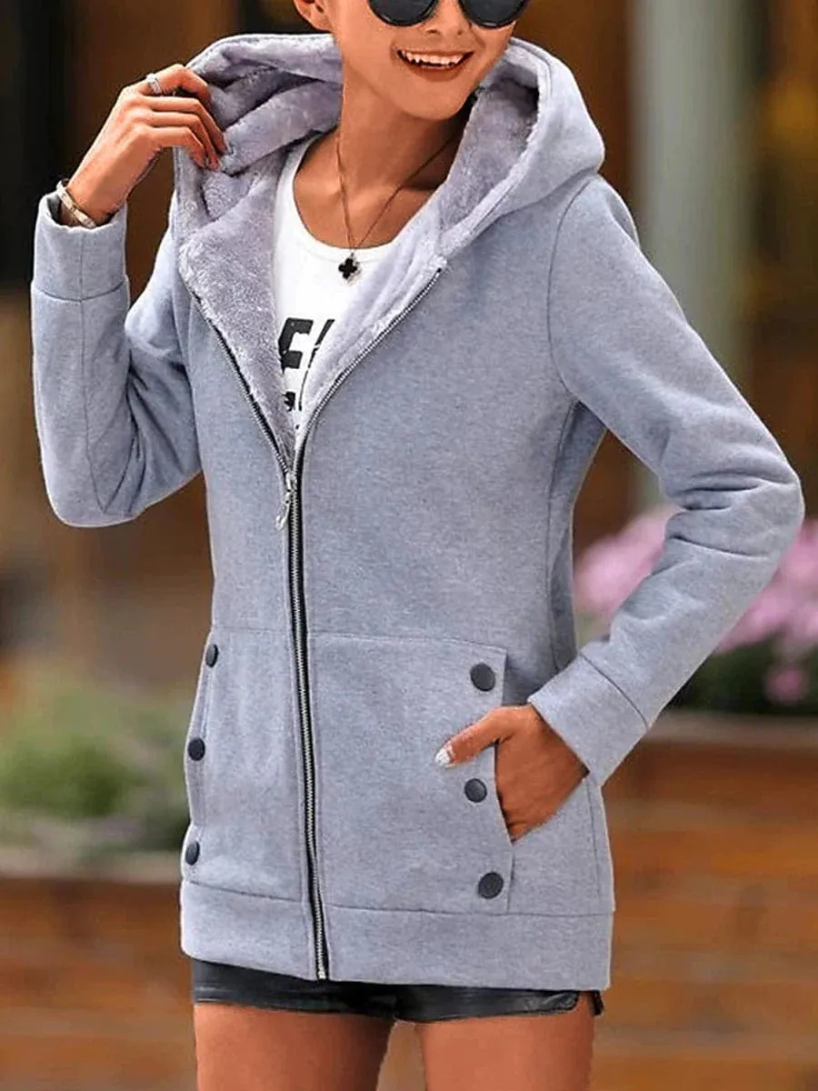 Stylish Winter Hoodie Jacket for Women