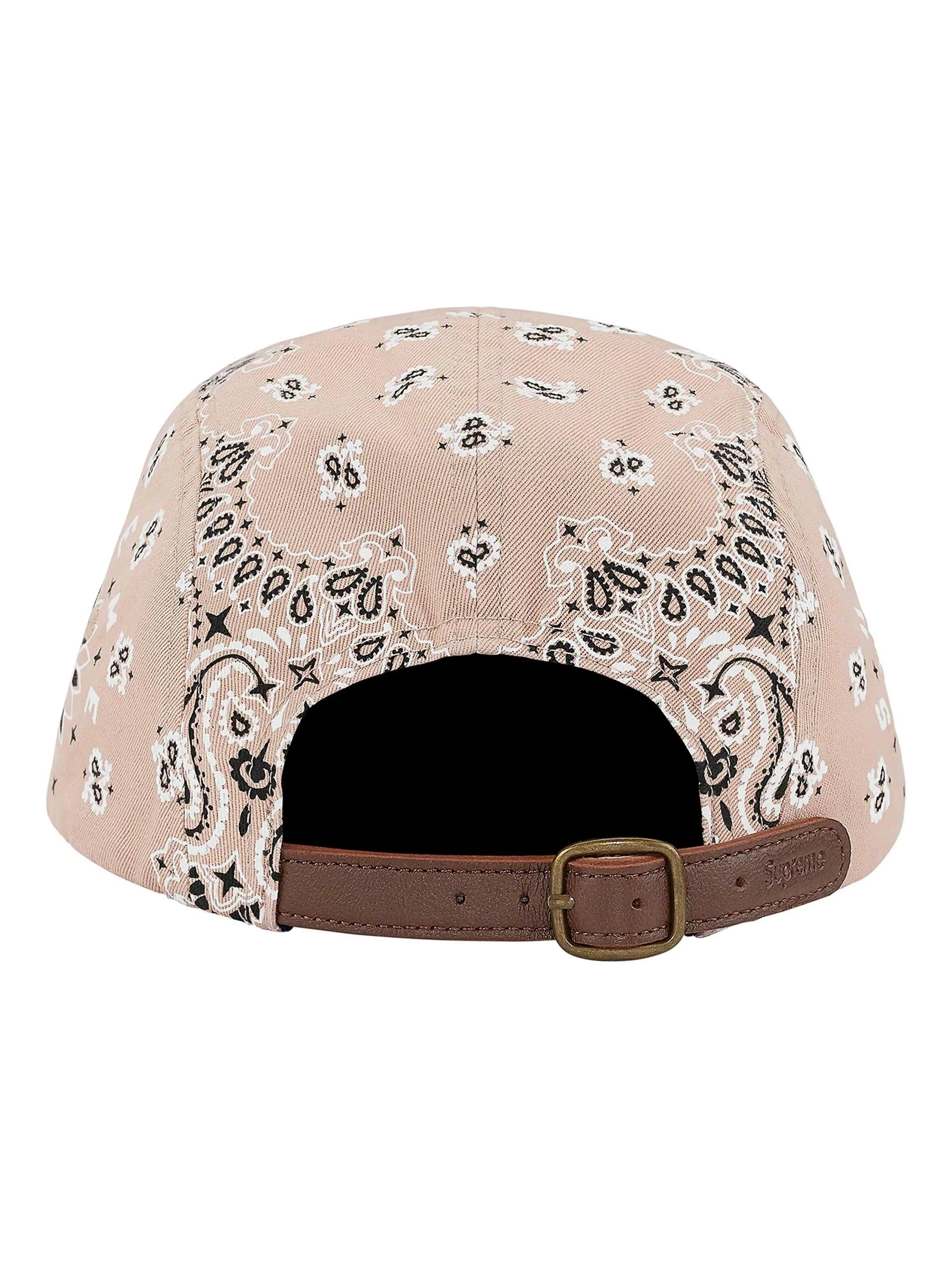 Supreme Bandana Camp Cap Tan [SS21]