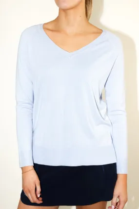 Wide V-Neck Sweater